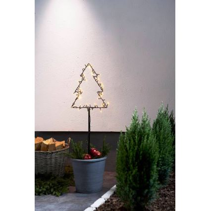 Eglo - LED-ulkojoulukoriste LED/4xAA IP44 puu