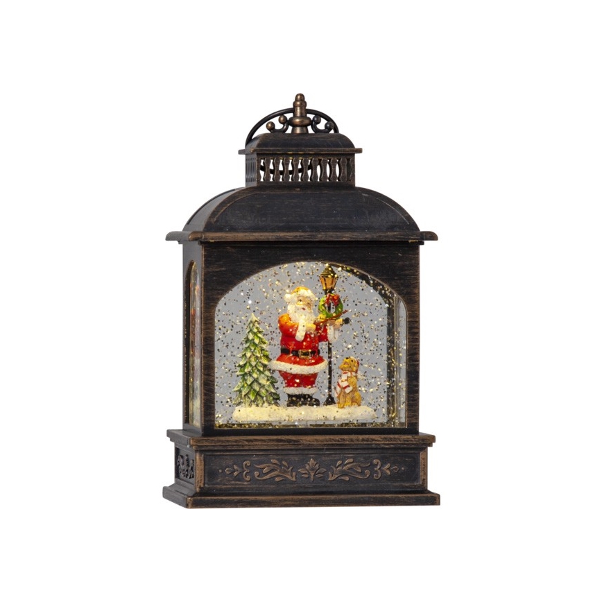 Eglo - LED Joulukoriste 1xLED/0,064W/3xAA ruskea