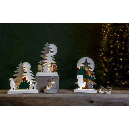 Eglo - LED-joulukoriste 10xLED/0,03W/2xAA