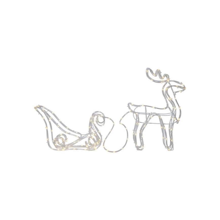Eglo - LED Joulukoristeet ulkokäyttöön TUBY DEER 158xLED/0,06W/5/230V IP44
