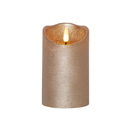Eglo 411499 - LED-kynttilä FLAMME RUSTIC LED/2xAA kultainen