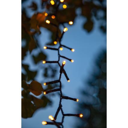 Eglo - LED ulko jouluketju GOLDEN 800xLED 16m IP44 lämmin valkoinen