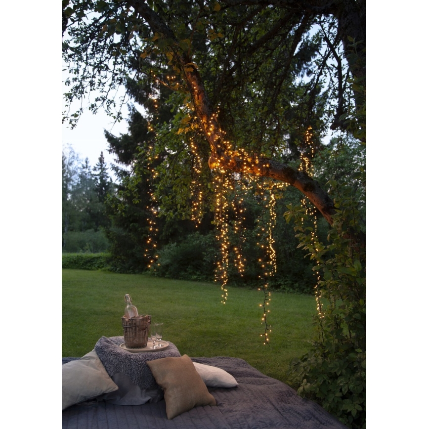 Eglo - LED ulko jouluketju GOLDEN 800xLED 16m IP44 lämmin valkoinen