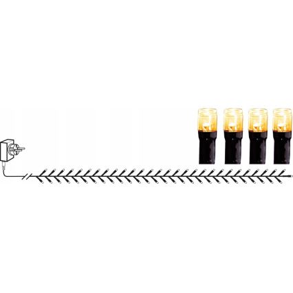 Eglo - LED ulko jouluketju GOLDEN 800xLED 16m IP44 lämmin valkoinen