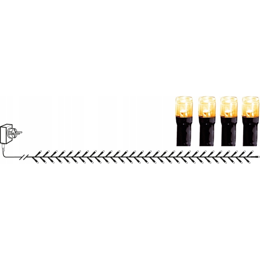 Eglo - LED ulko jouluketju GOLDEN 800xLED 16m IP44 lämmin valkoinen