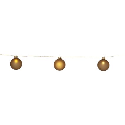 Eglo 411557 - Koristeketju BLISS 22xLED/3xAA 2,6m lämpimänvalkoinen