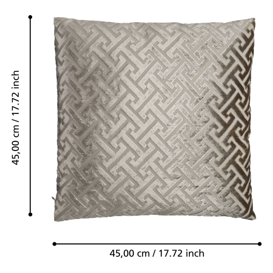 Eglo - Koristetyyny 45x45 cm beige