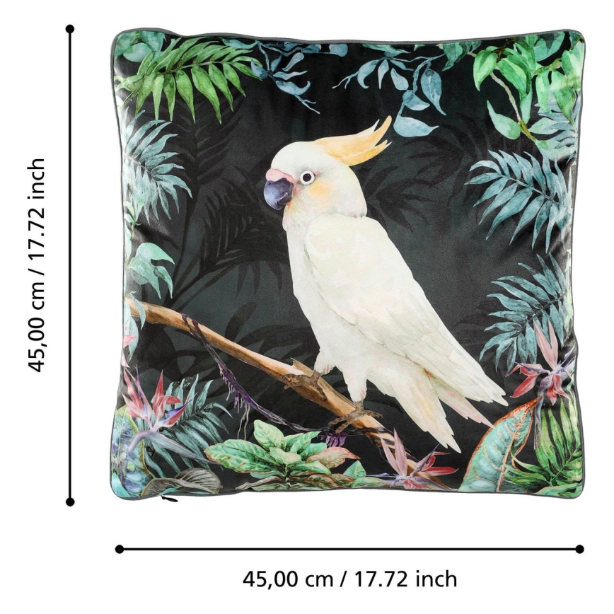 Eglo - Koristetyyny 45x45 cm värikäs