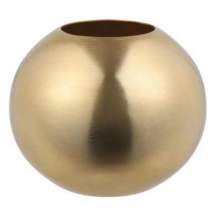 Eglo - Metallinen maljakko 16,5x18 cm kulta