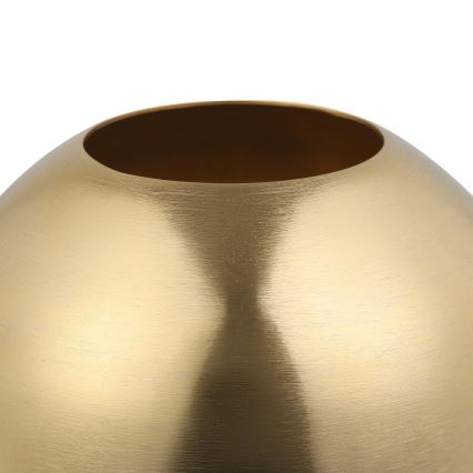 Eglo - Metallinen maljakko 16,5x18 cm kulta