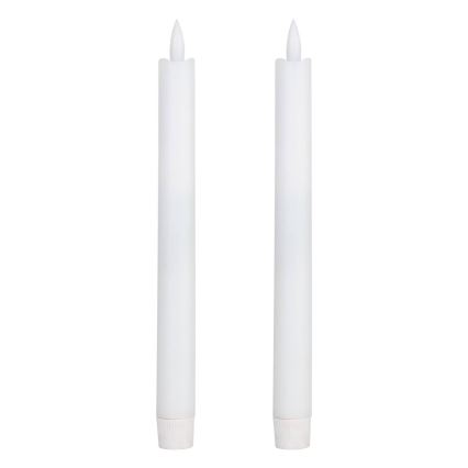 Eglo - SETTI 2x LED Kynttilä LED/1xAAA 24,5 cm valkoinen