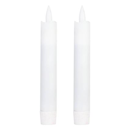 Eglo - SETTI 2x LED KynttiläLED/1xAAA 15 cm valkoinen