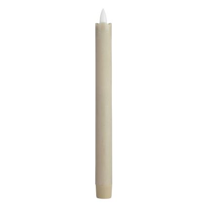 Eglo - SETTI 2x LED Kynttilä LED/1xAAA 24,5 cm beige