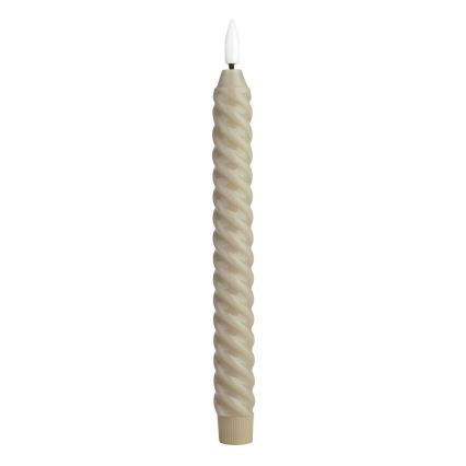 Eglo - SETTI 2x LED Kynttilä LED/1xAAA 24,5 cm beige