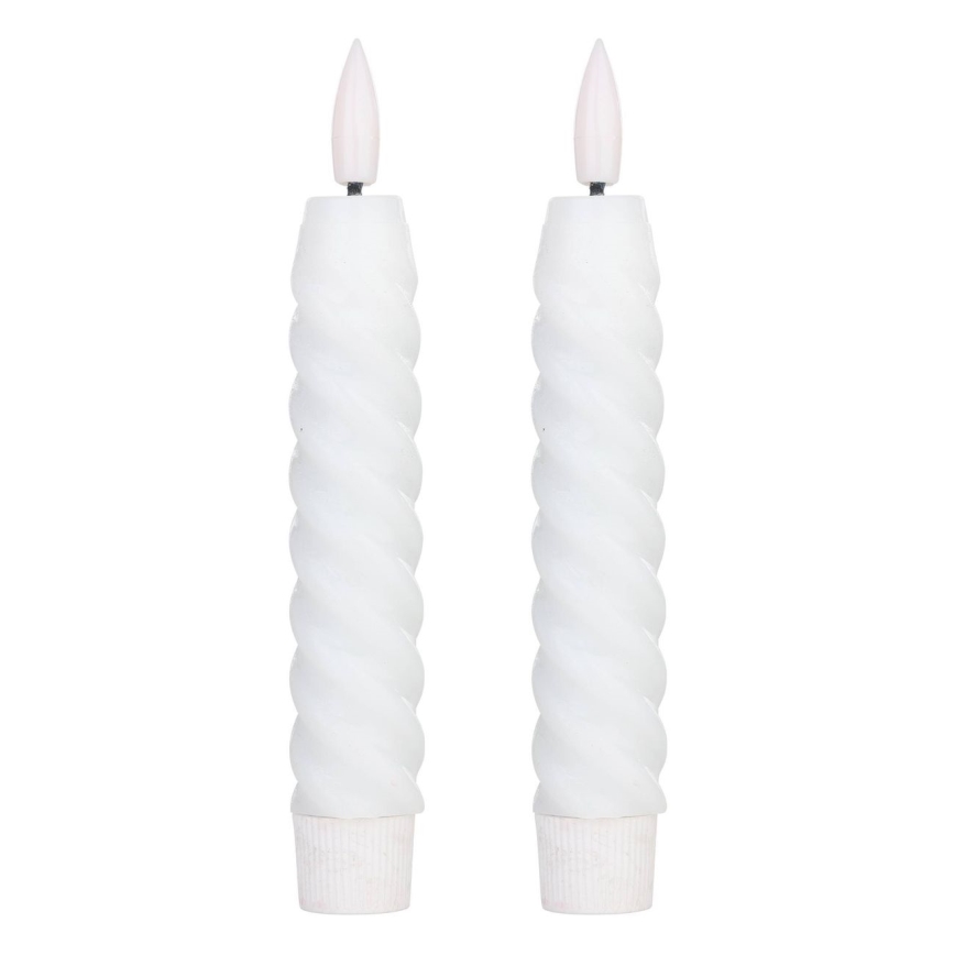 Eglo - SETTI 2x LED Kynttilä LED/1xAAA 15 cm valkoinen