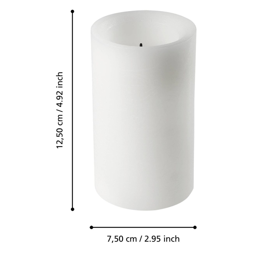 Eglo - LED-kynttilä LED/2xAA lämmin valkoinen