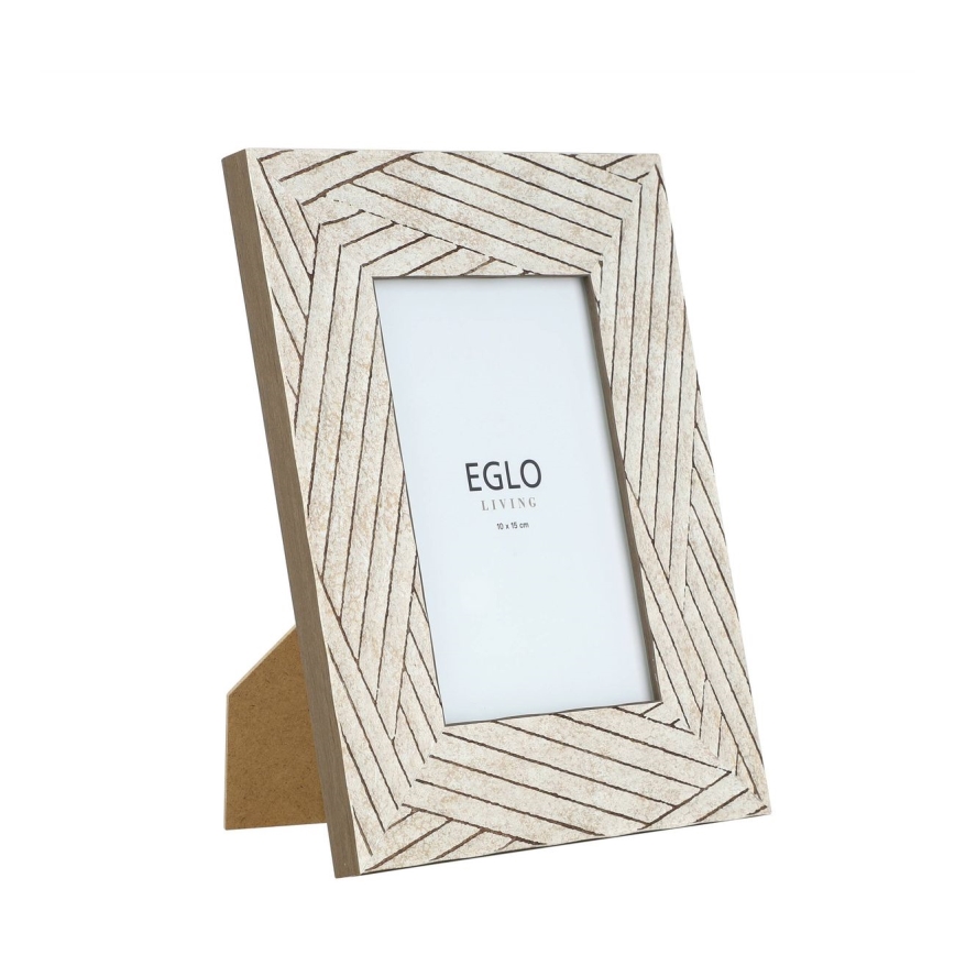 Eglo - valokuvakehys 10x15 cm beige