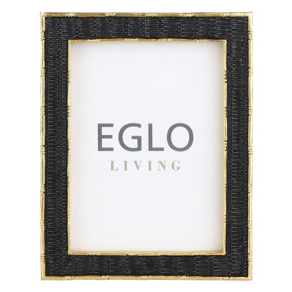 Eglo - valokuvakehys 13x18 cm musta/kulta