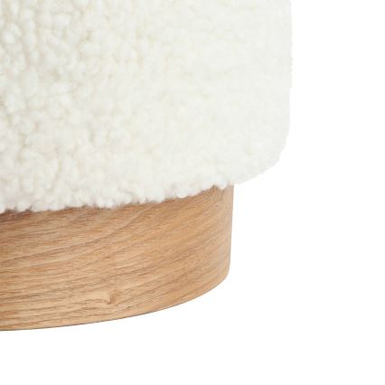 Eglo - SETTI 2x Tabouret halkaisija 30,5/37 cm valkoinen