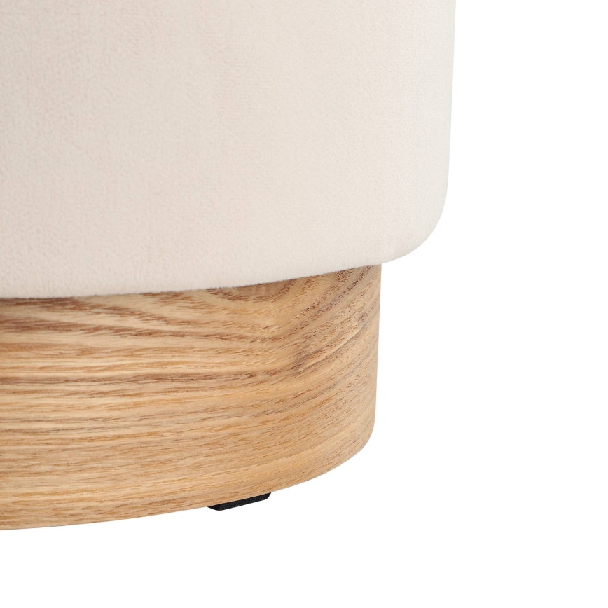 Eglo - SETTI 2x Tabouret halkaisija 30,5/37 cm beige
