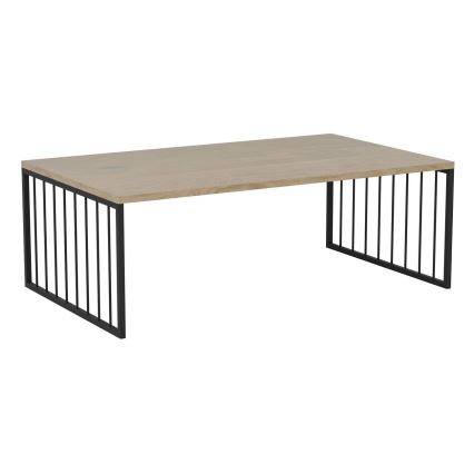 Eglo 424801 - Sohvapöytä AUKSIDE 53,5x100 cm ruskea/musta