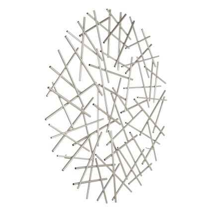 Eglo -  Seinäkoriste halkaisija 81 cm mattakromi