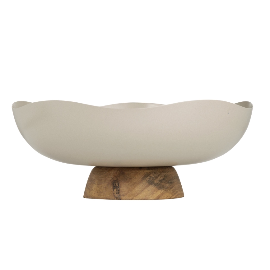 Eglo - Koristetarjotin halkaisija 25 cm beige