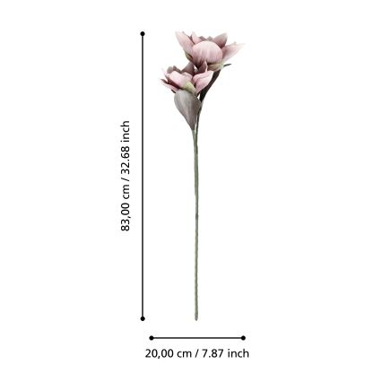 Eglo - Tekokukka 83 cm vaaleanpunainen