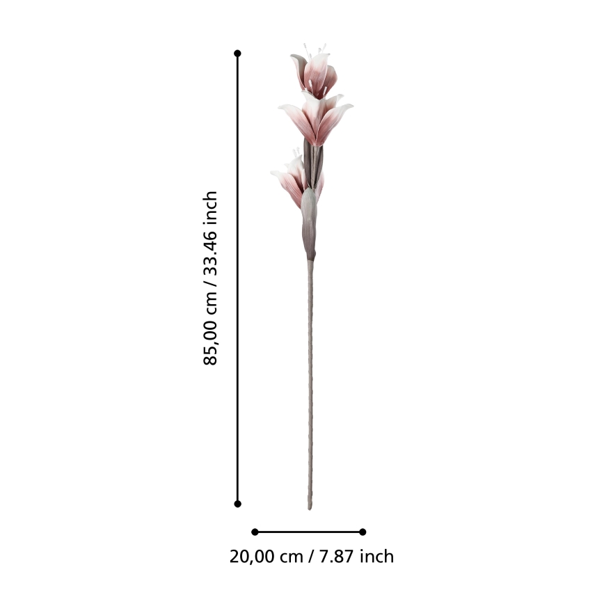 Eglo - Tekokukka 85 cm punainen
