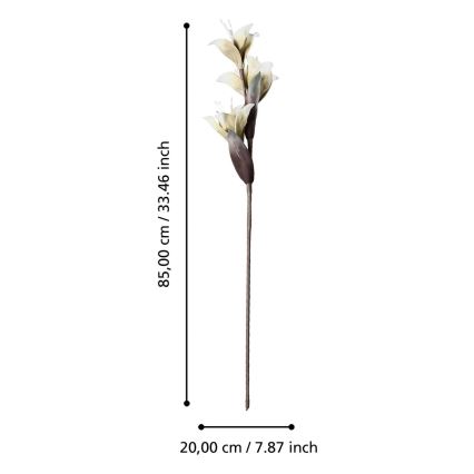 Eglo - Tekokukka 85 cm valkoinen