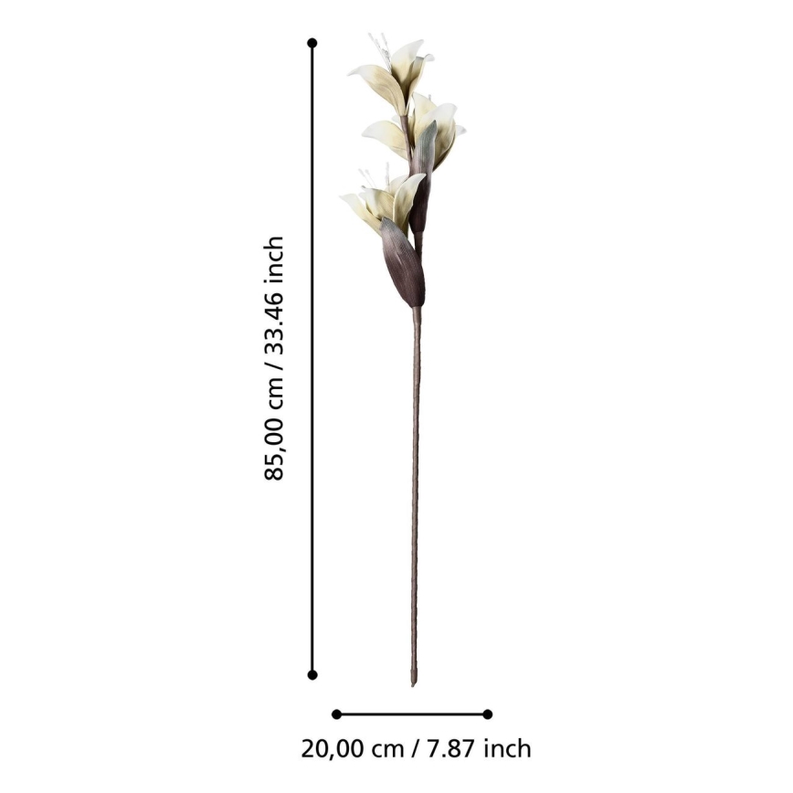 Eglo - Tekokukka 85 cm valkoinen
