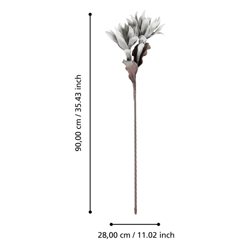 Eglo - Tekokukka 90 cm harmaa