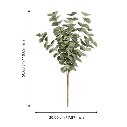 Eglo - Tekokukka 50 cm vihreä