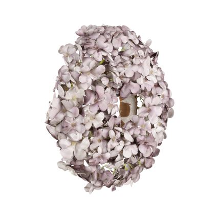 Eglo - Keinotekoinen kukkaseppele halkaisija 35 cm violetti