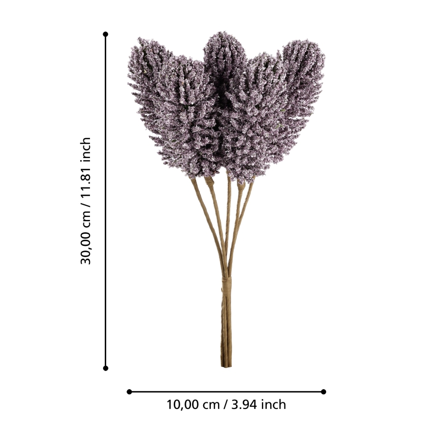 Eglo - Tekokukka 30 cm violetti