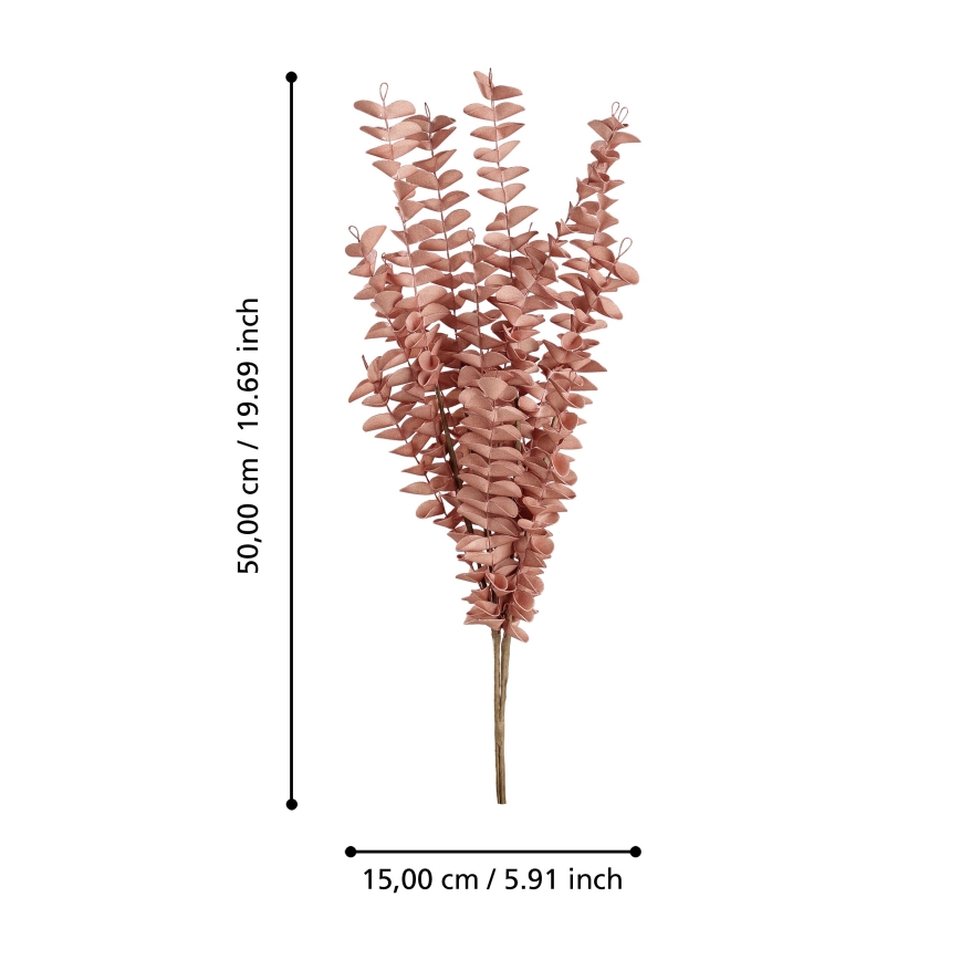 Eglo - Tekokukka 50 cm punainen