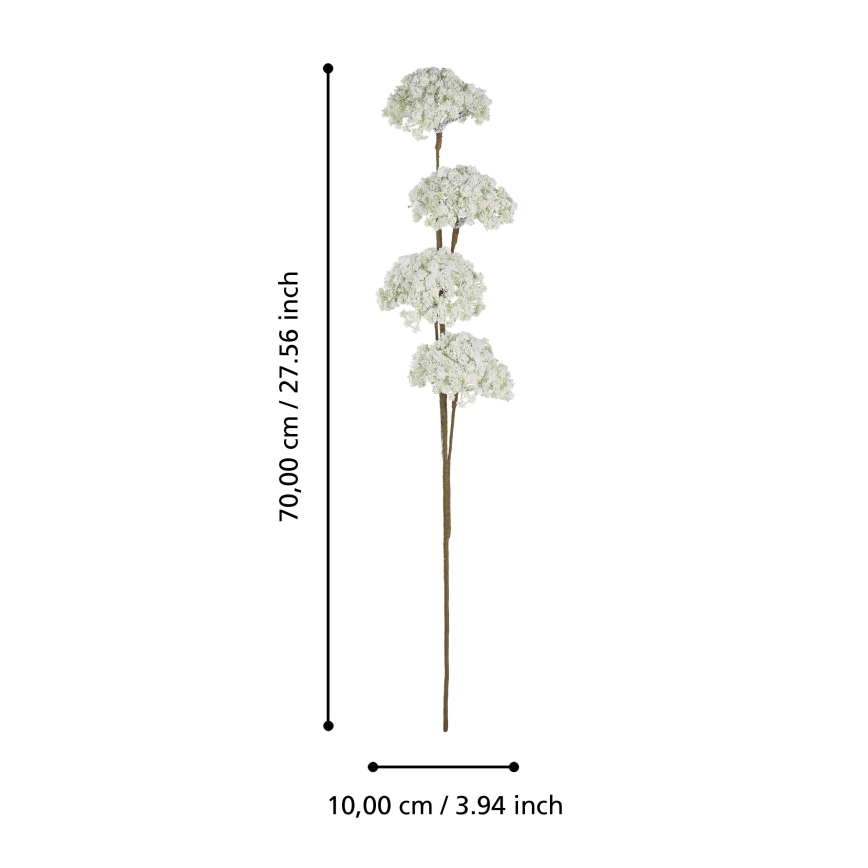 Eglo - Tekokukka 70 cm valkoinen