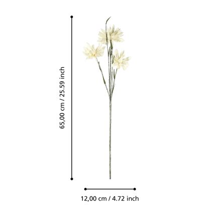 Eglo - Tekokukka 65 cm keltainen