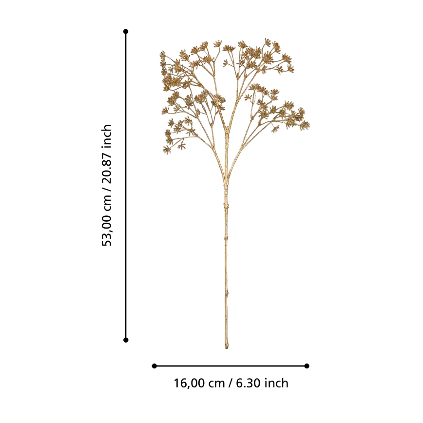 Eglo - Tekokukka 53 cm kulta
