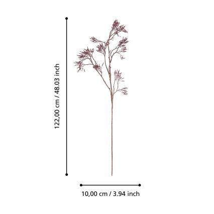 Eglo - Tekokukka 122 cm violetti