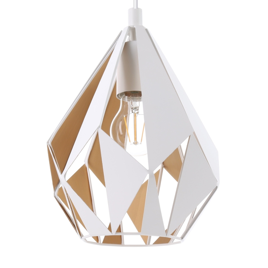 Eglo 43001 - Kattokruunu narulla CARLTON 1xE27/60W/230V
