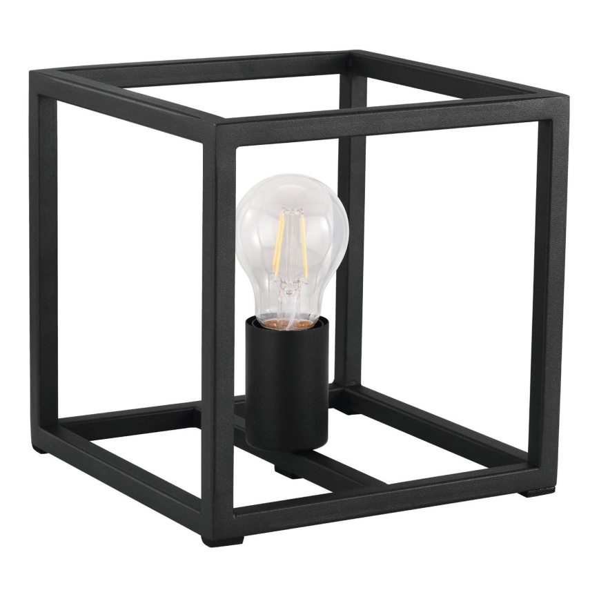 Eglo 43034 - Pöytävalaisin ELDRICK 1xE27/40W/230V musta