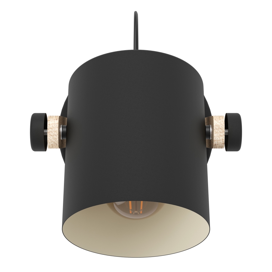 Eglo 43046 - Seinävalaisin HORNWOOD 1xE27/28W/230V