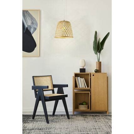 Eglo 43113 - Kattokruunu narulla KIRKCOLM 1xE27/60W/230V