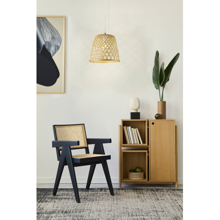 Eglo 43113 - Kattokruunu narulla KIRKCOLM 1xE27/60W/230V
