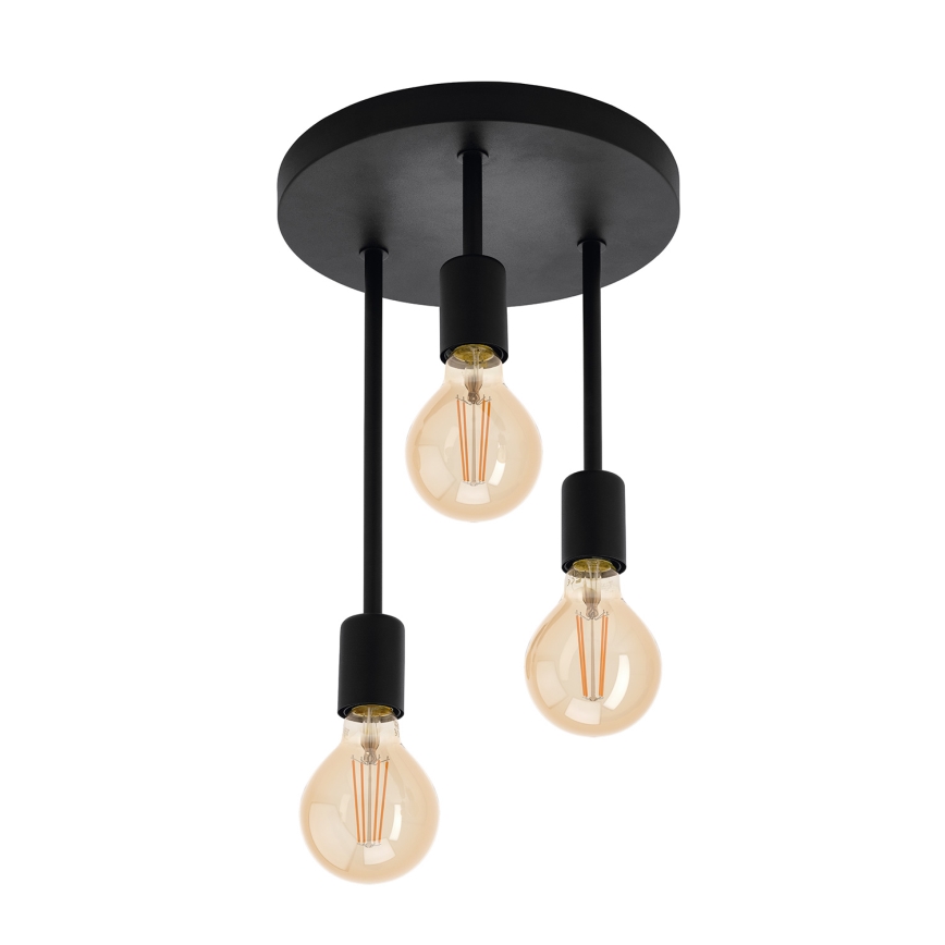Eglo 43126 - Riippukattokruunu WILMCOTE 3xE27/60W/230V