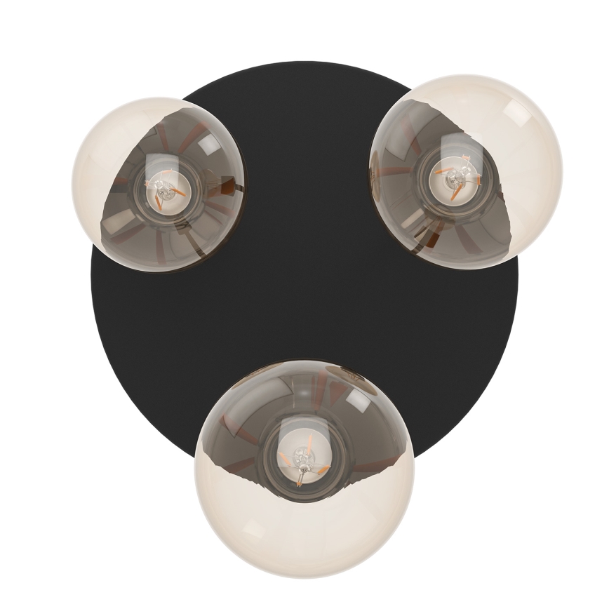 Eglo 43126 - Riippukattokruunu WILMCOTE 3xE27/60W/230V