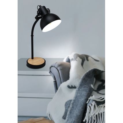 Eglo 43165 - Pöytävalaisin LUBENHAM 1xE27/28W/230V