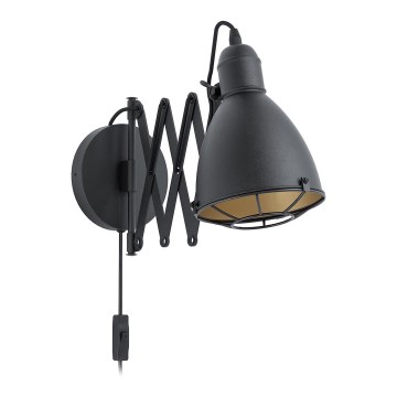 Eglo 43184 - Seinävalaisin TREBURLEY 1xE27/28W/230V