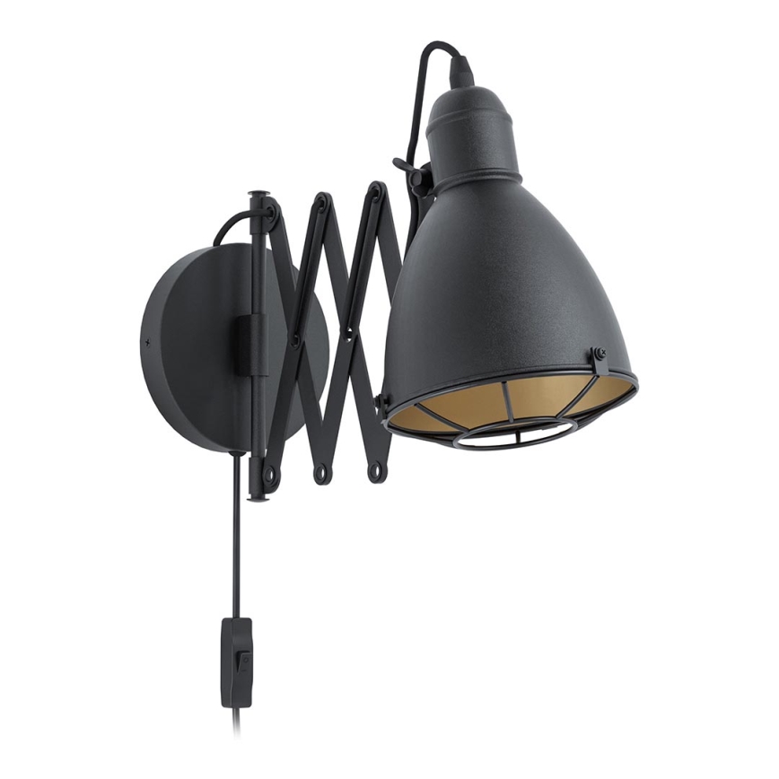 Eglo 43184 - Seinävalaisin TREBURLEY 1xE27/28W/230V